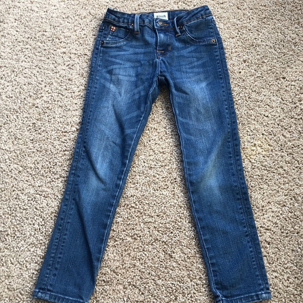 Hudson girls skinny jeans. Size 6.